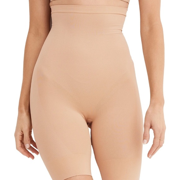 Maidenform High Waist Shortly Light Smooths Cool Comfort Shaper Size XL New - Picture 1 of 10